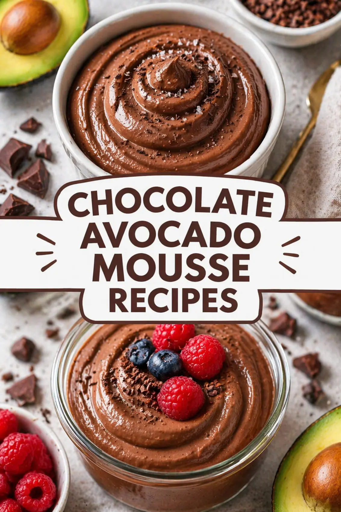 Avocado Chocolate Mousse Avocado Chocolate Mousse –