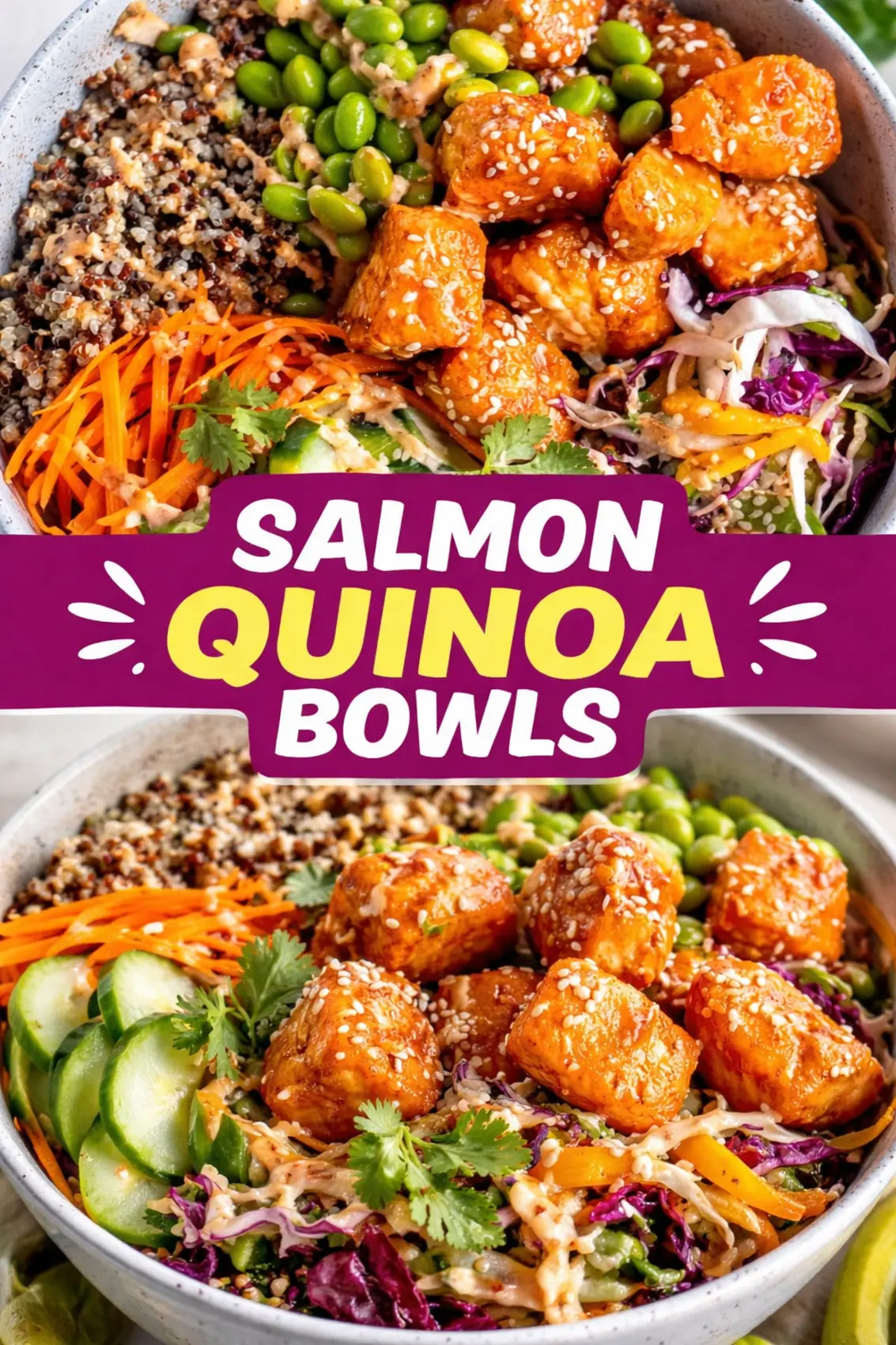 Salmon Quinoa Bowl