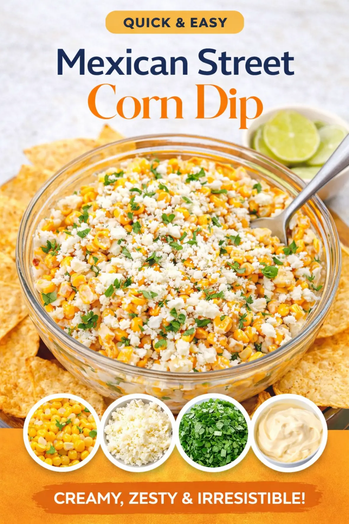 Mexican street corn dip Mexican street corn dip