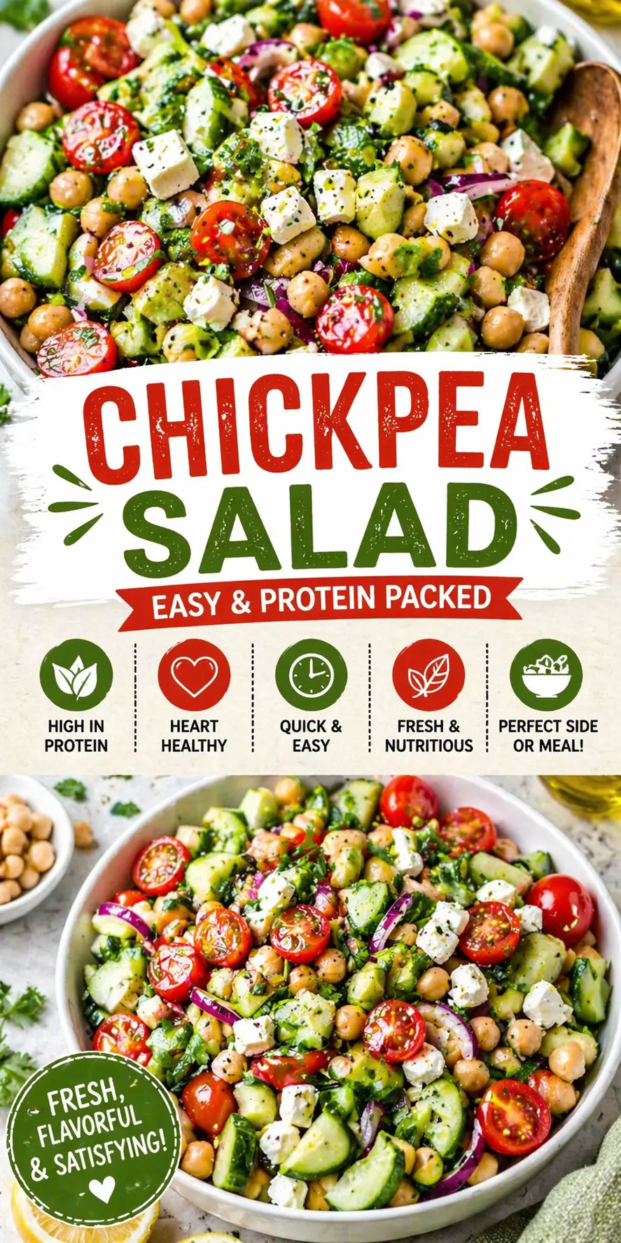 Chickpea Salad Chickpea Salad –