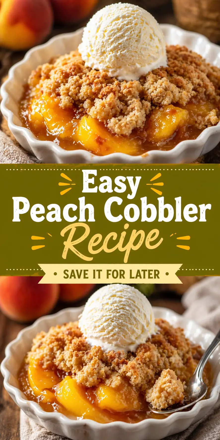 Peach Cobbler Peach Cobbler