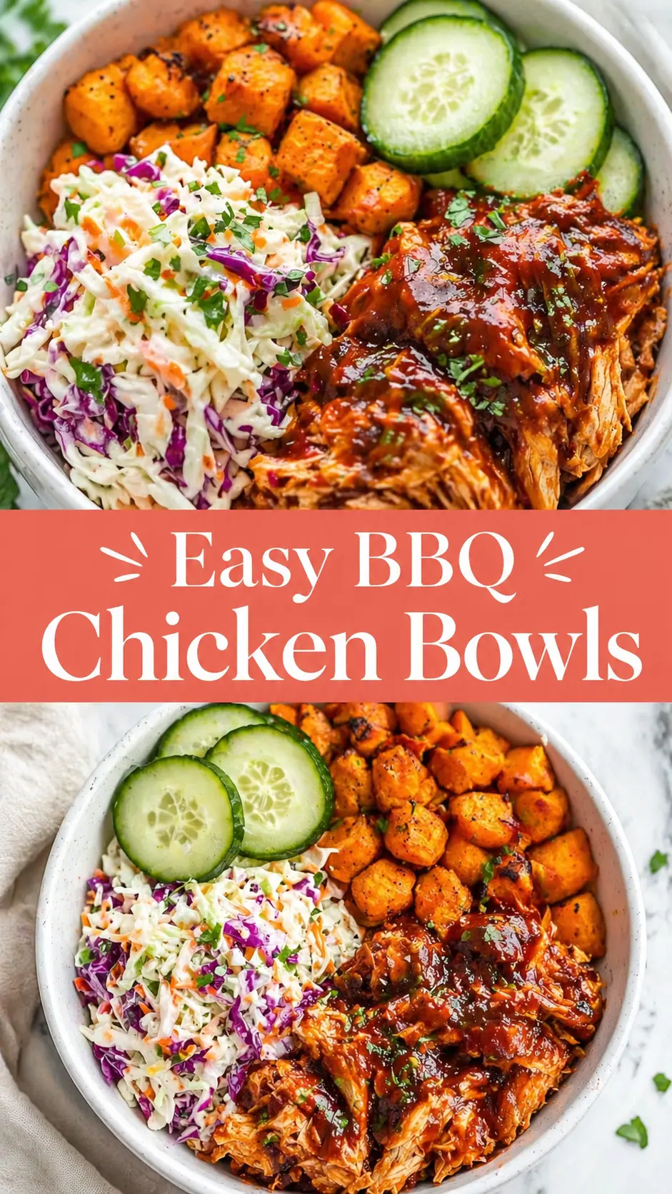 BBQ Chicken Bowls BBQ Chicken Bowls: