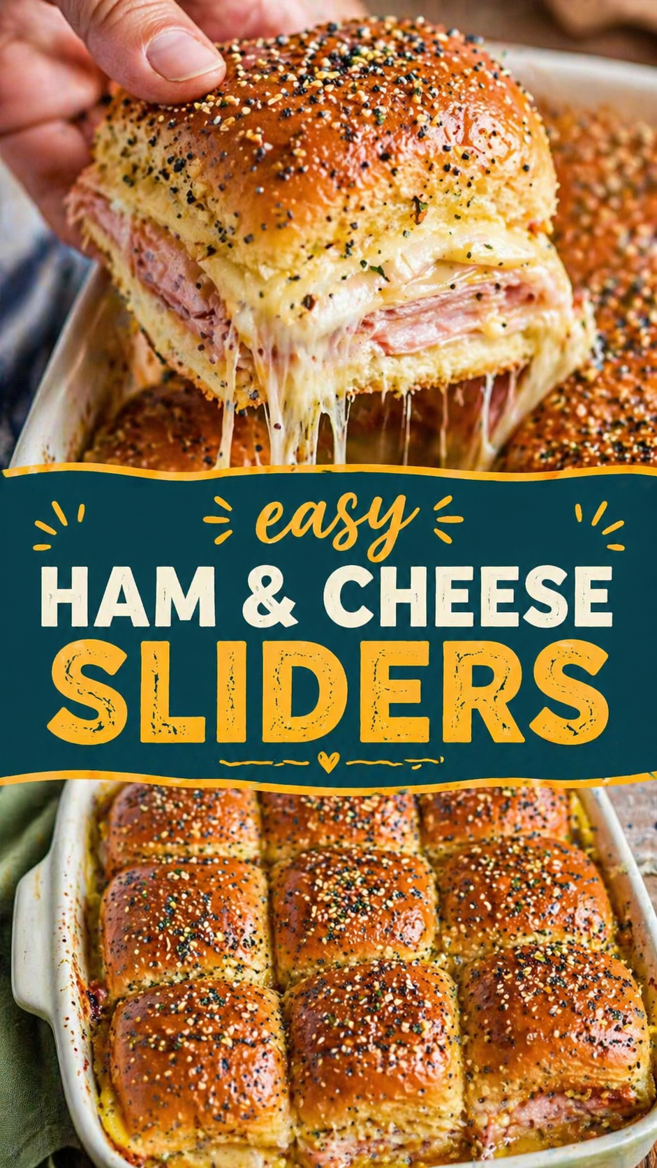 Ham and cheese sliders Ham and Cheese Sliders