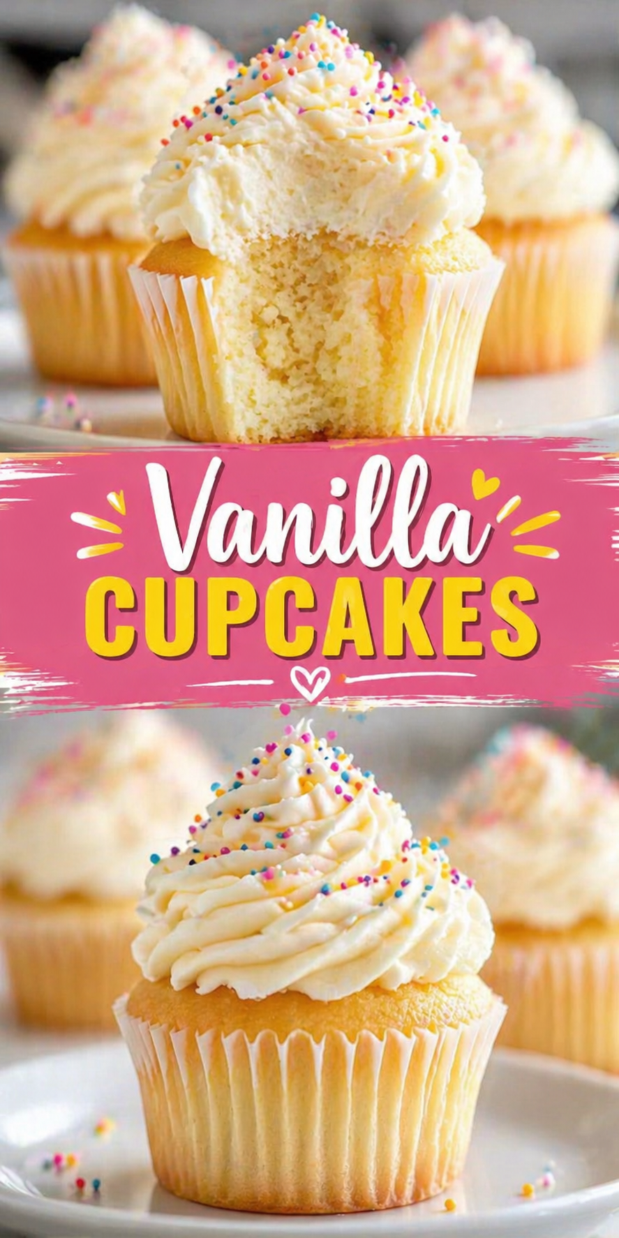 Vanilla cupcakes Vanilla cupcakes