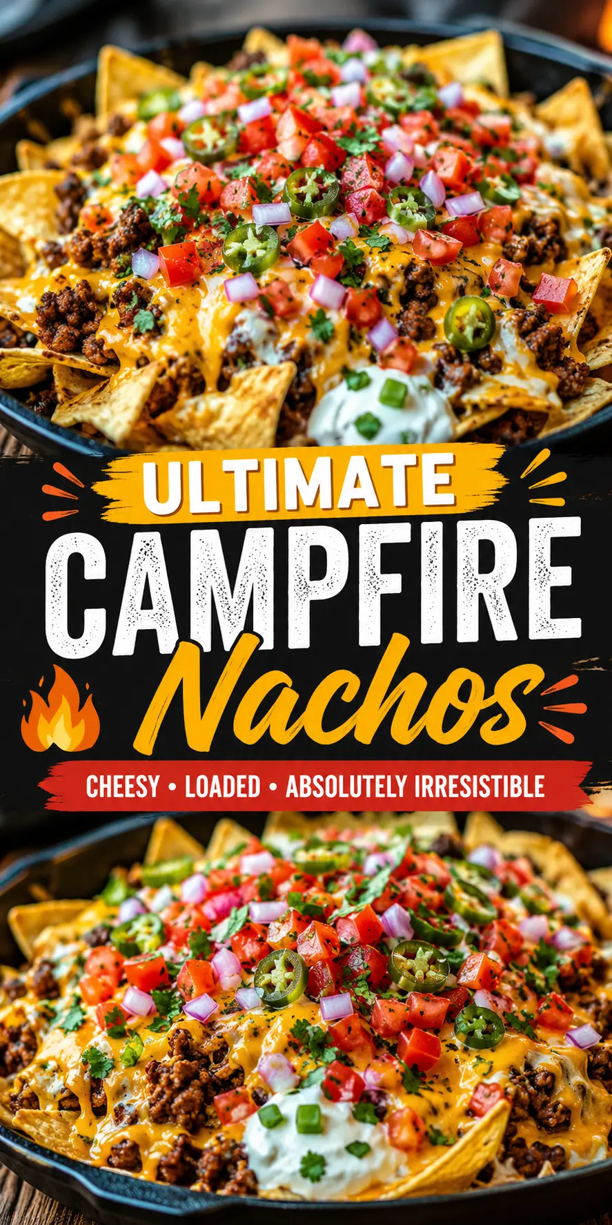 Campfire nachos Campfire Nachos –