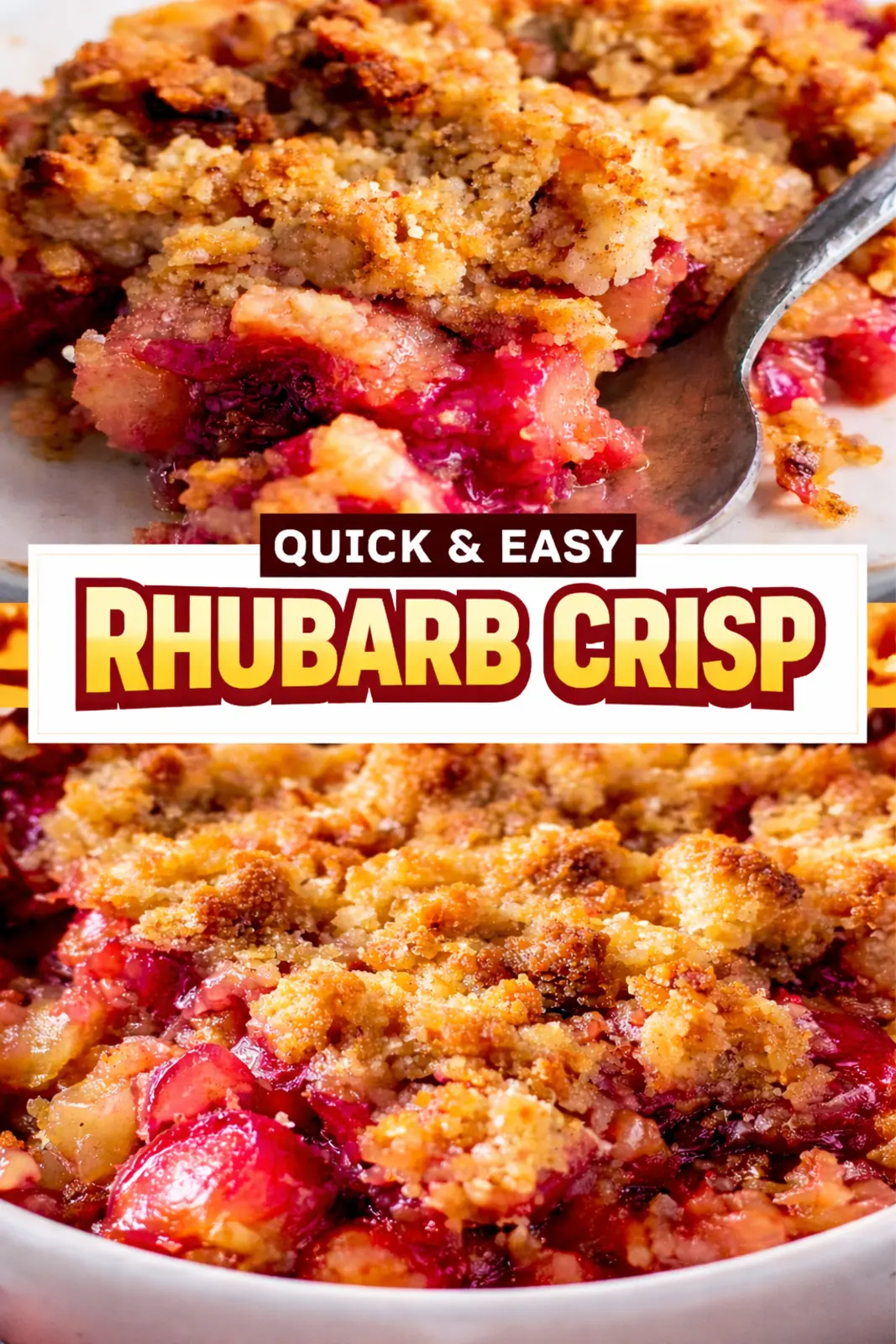 Rhubarb Crisp Rhubarb Crisp –
