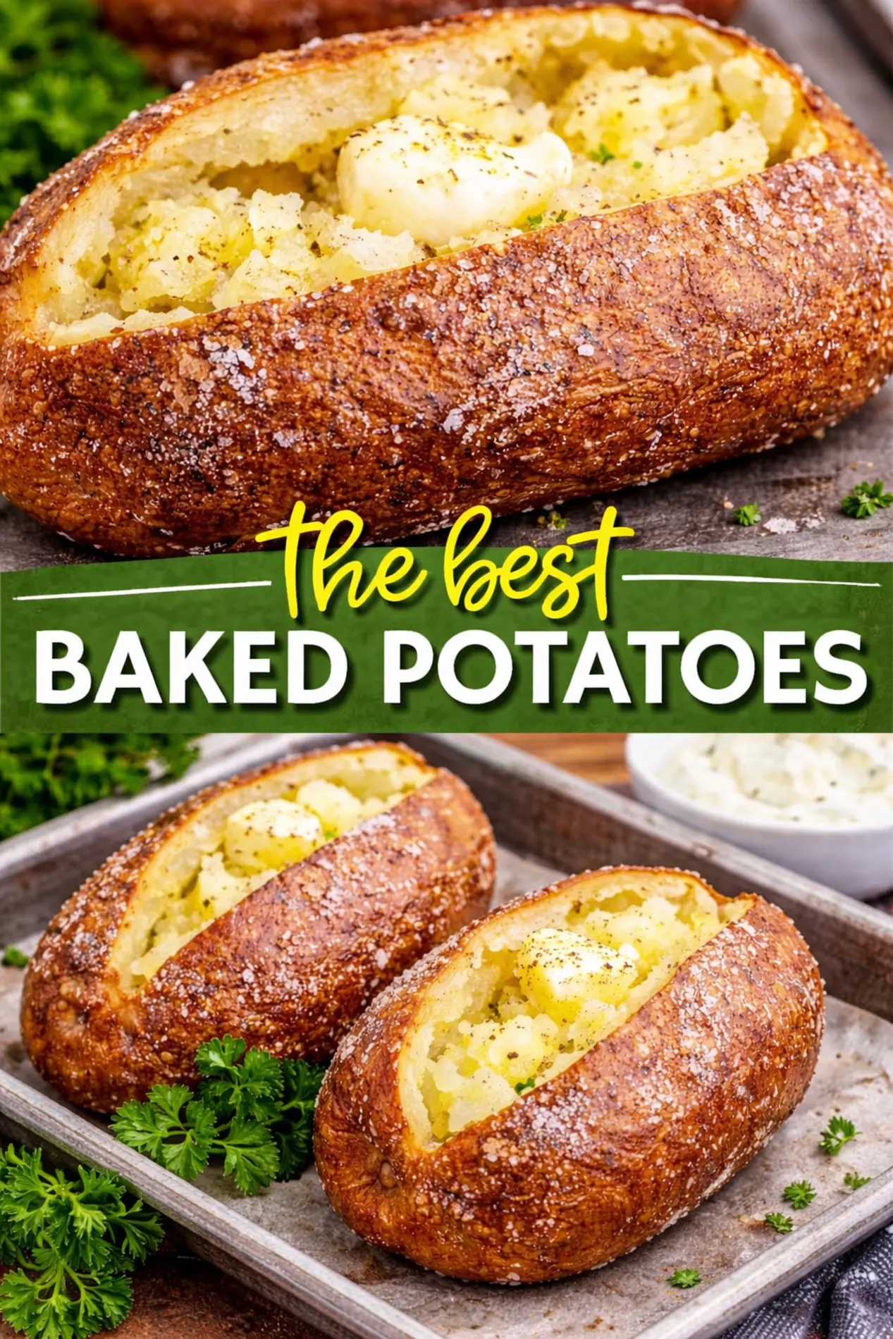Baked Potatoes in the Oven Baked Potatoes