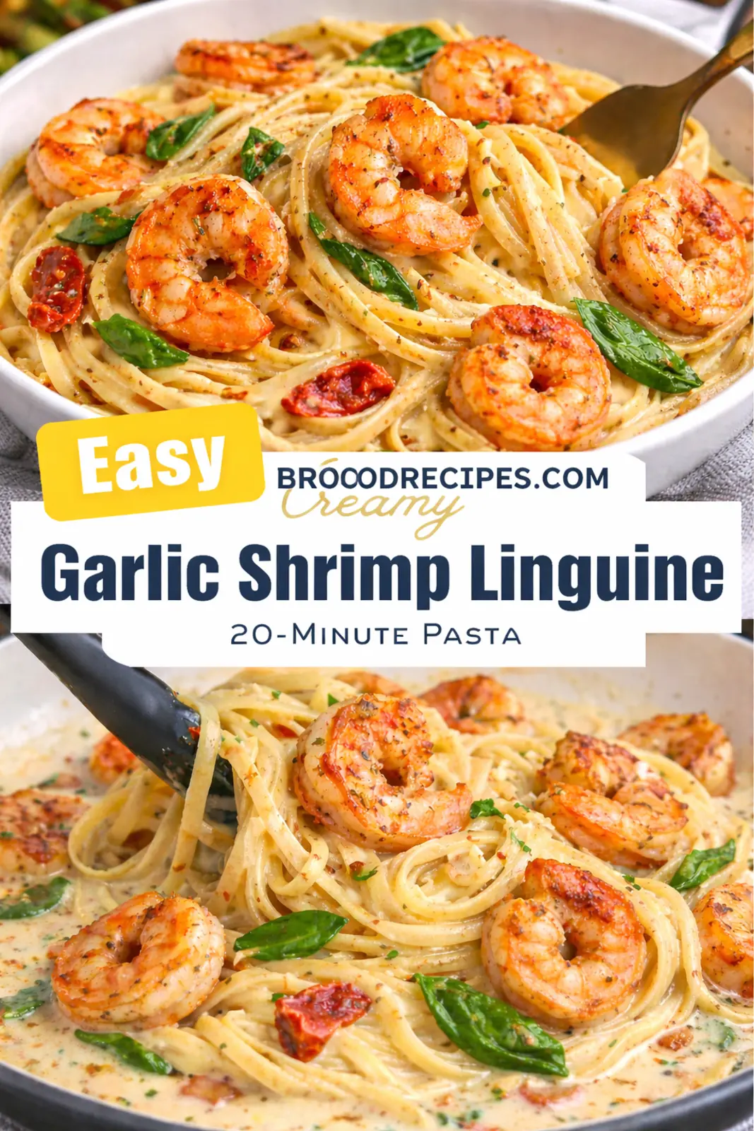 Shrimp Linguine Shrimp Linguine –