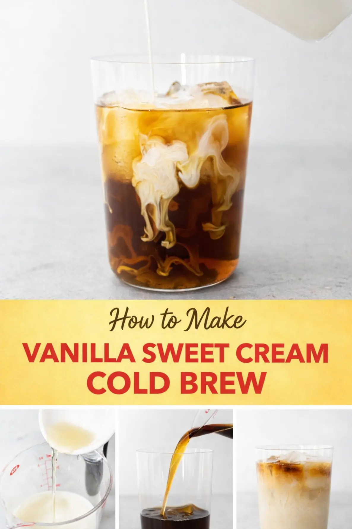 Vanilla Sweet Cream Cold Brew Vanilla Sweet Cream Cold Brew