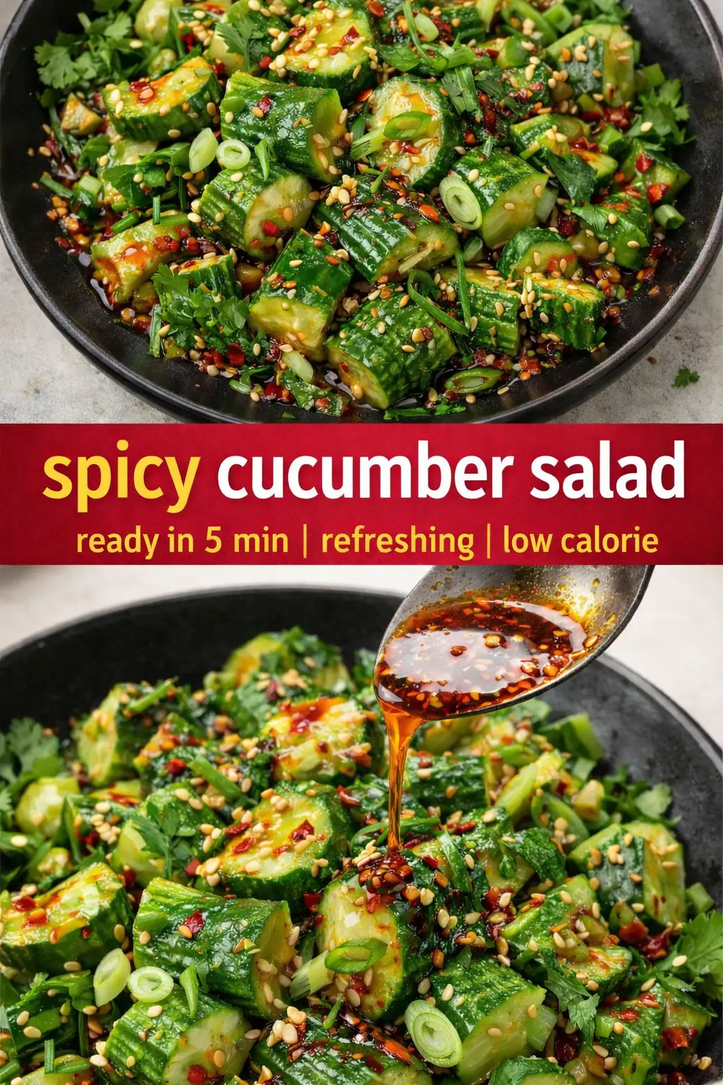 Spicy Cucumber Salad Spicy Cucumber Salad