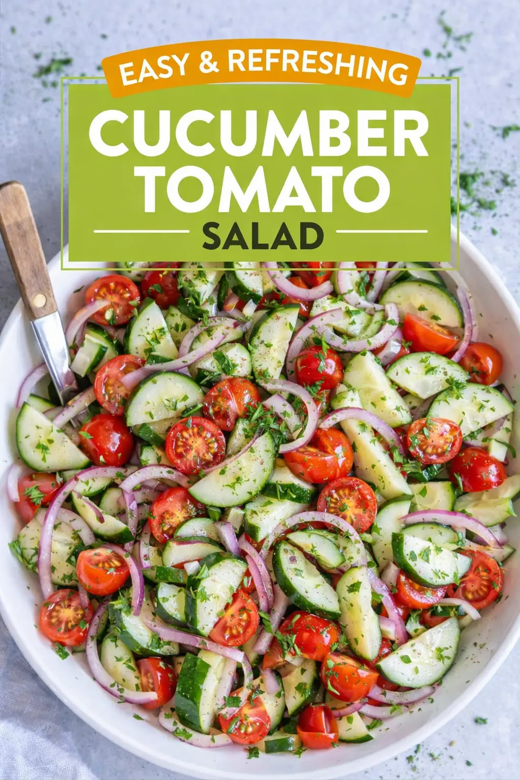 Cucumber Tomato Salad