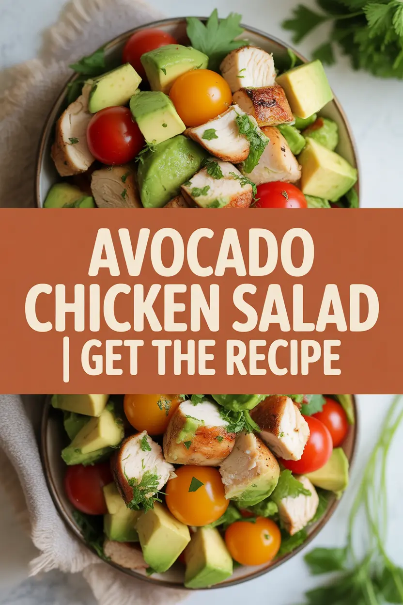 Avocado Chicken Salad Avocado Chicken Salad