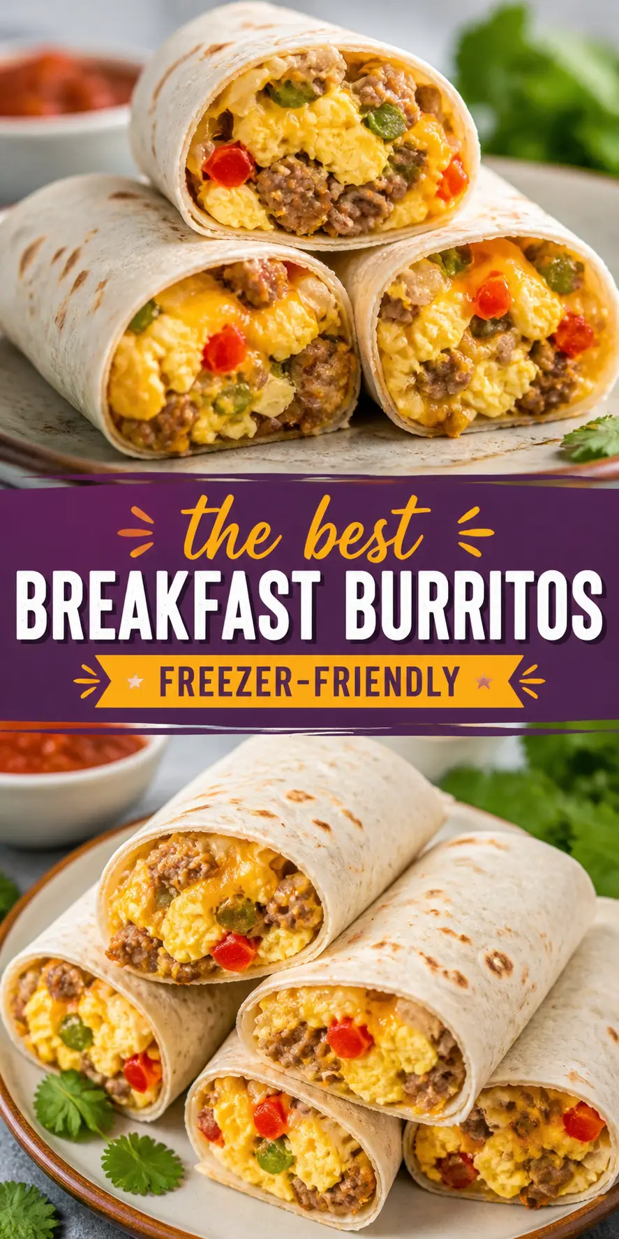Breakfast burritos Breakfast Burritos
