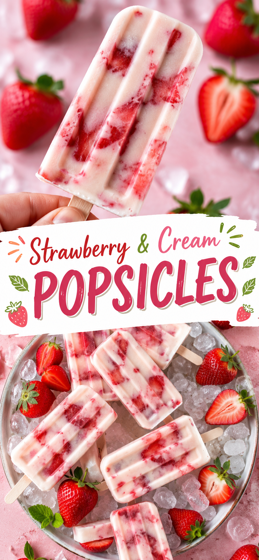 Berry yogurt popsicles Berry Yogurt Popsicles That Are Creamy