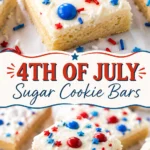 4th of July Sugar Cookie Bars 4th of July Sugar Cookie Bars