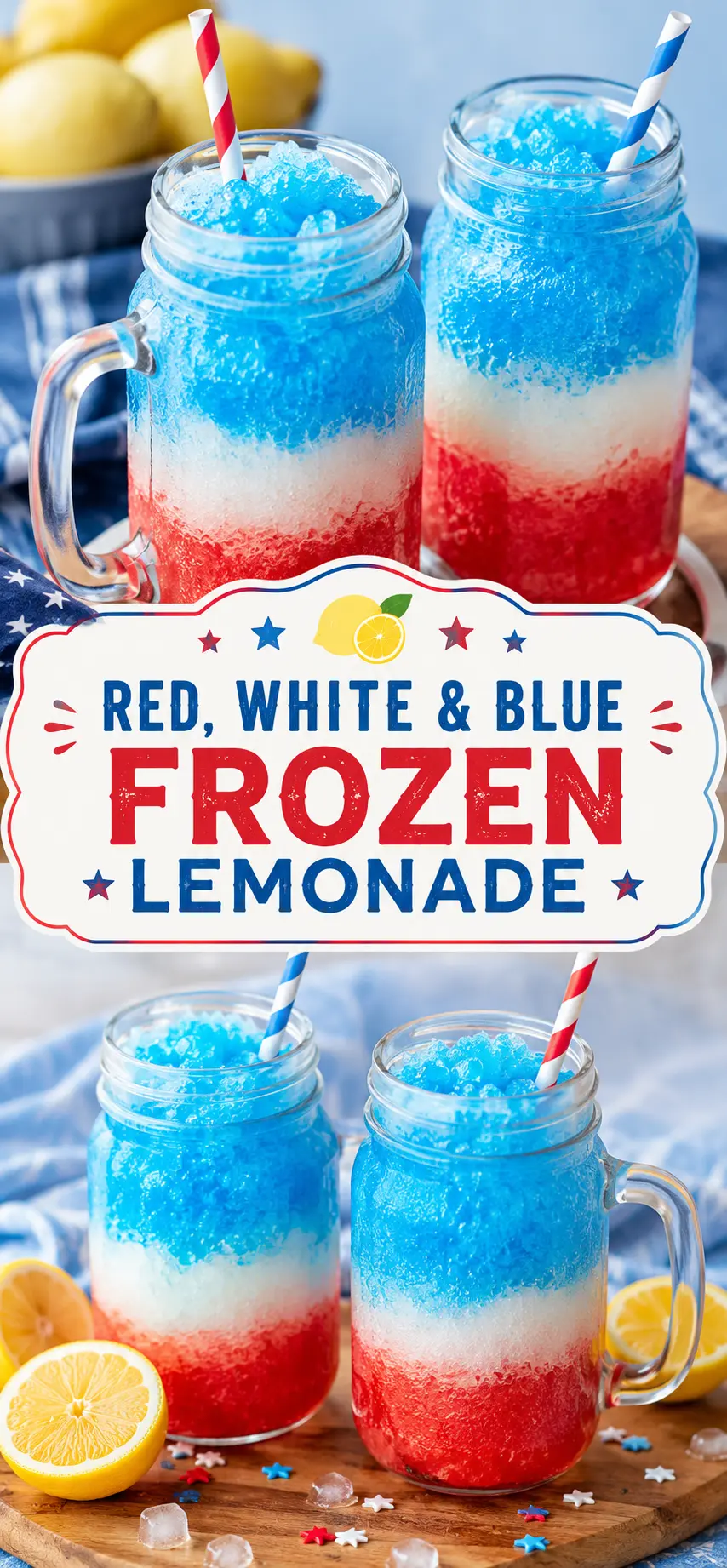 Red white and blue lemonade Red White and Blue Lemonade