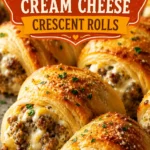 Sausage cream cheese crescent rolls Sausage Cream Cheese Crescent Rolls