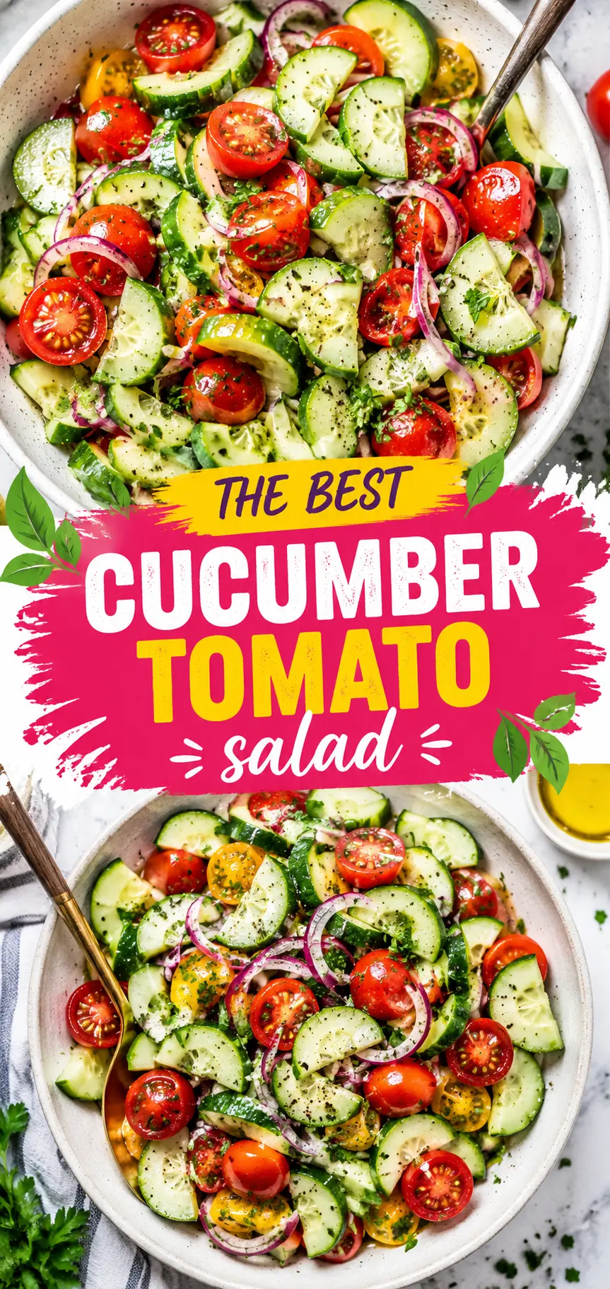 Cucumber Tomato Salad
