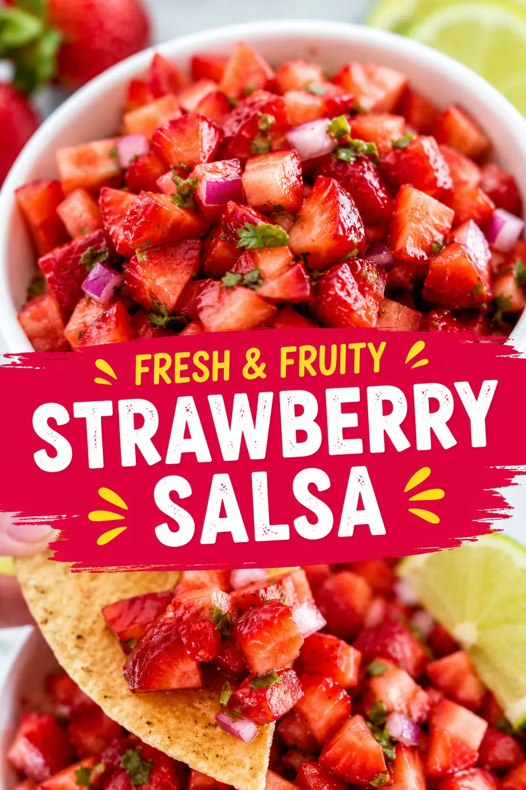 Strawberry salsa Strawberry Salsa Recipe