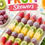 Frozen Fruit Skewers Frozen Fruit Skewers