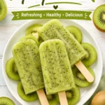 Kiwi popsicles Kiwi Popsicles