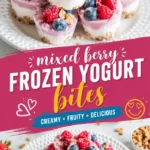 Berry Frozen Yogurt Bites Berry Frozen Yogurt Bites