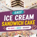ice cream sandwich cake Ice Cream Sandwich Cake