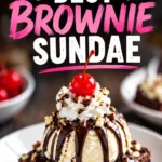 brownie sundae Brownie Sundae