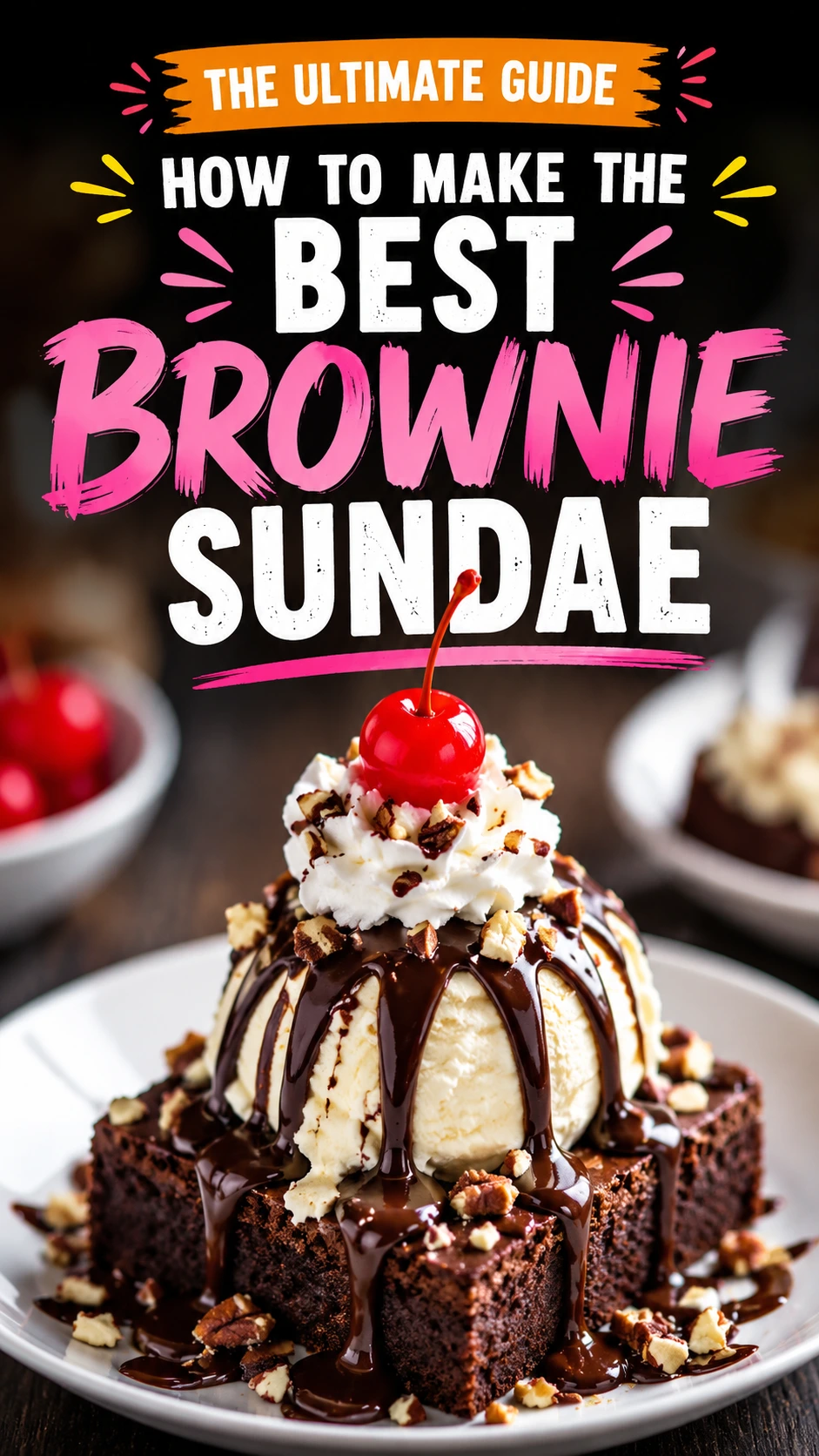 brownie sundae Brownie Sundae