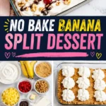 banana split Banana Split Dessert Recipe