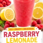 Raspberry Lemon Slushie