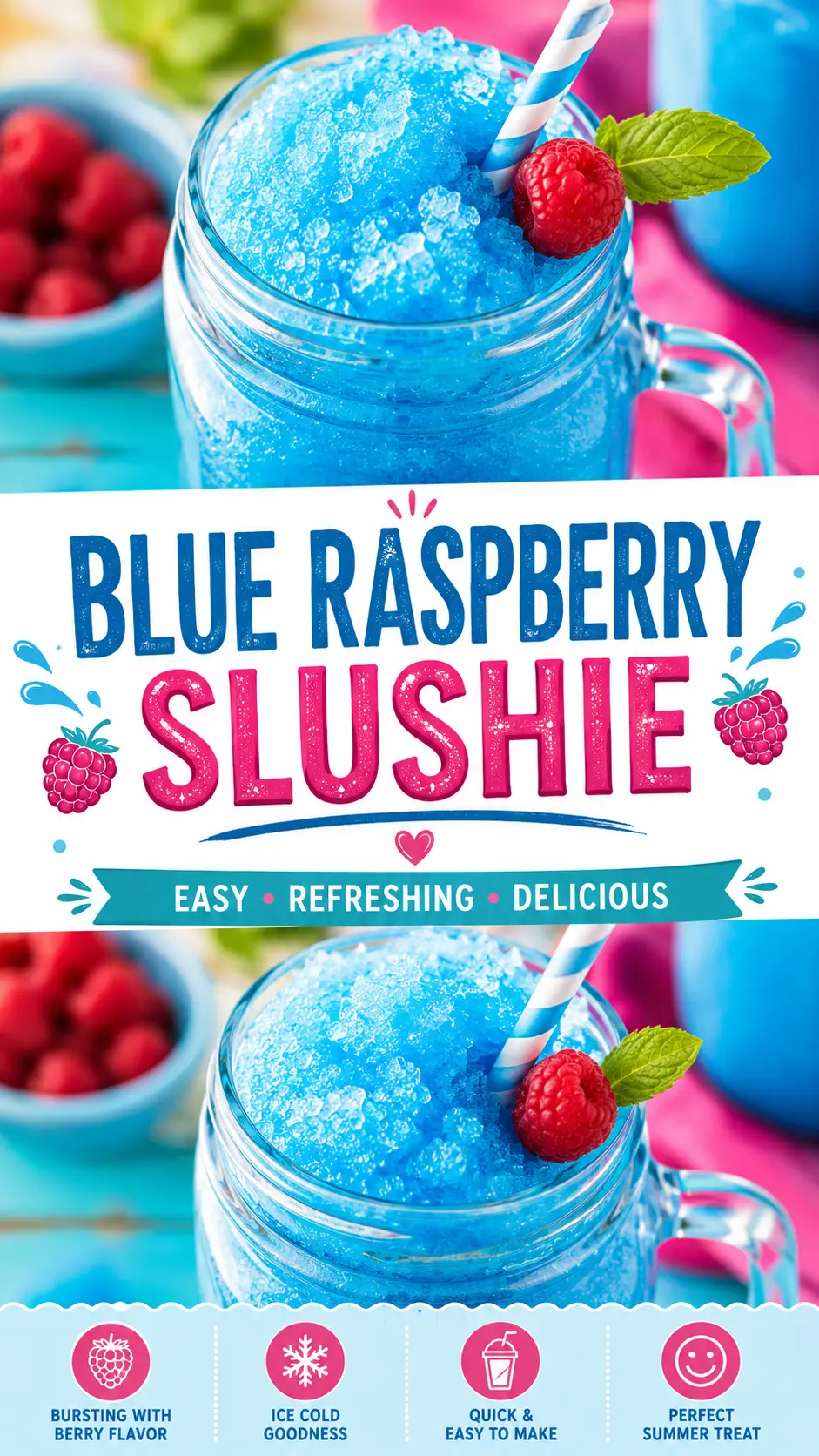 Blue Raspberry Slush Recipe