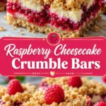 Raspberry Cheesecake Crumble Bars T