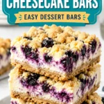 Lemon Blueberry Cheesecake Bars