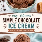 Chocolate ice cream Chocolate Ice Cream