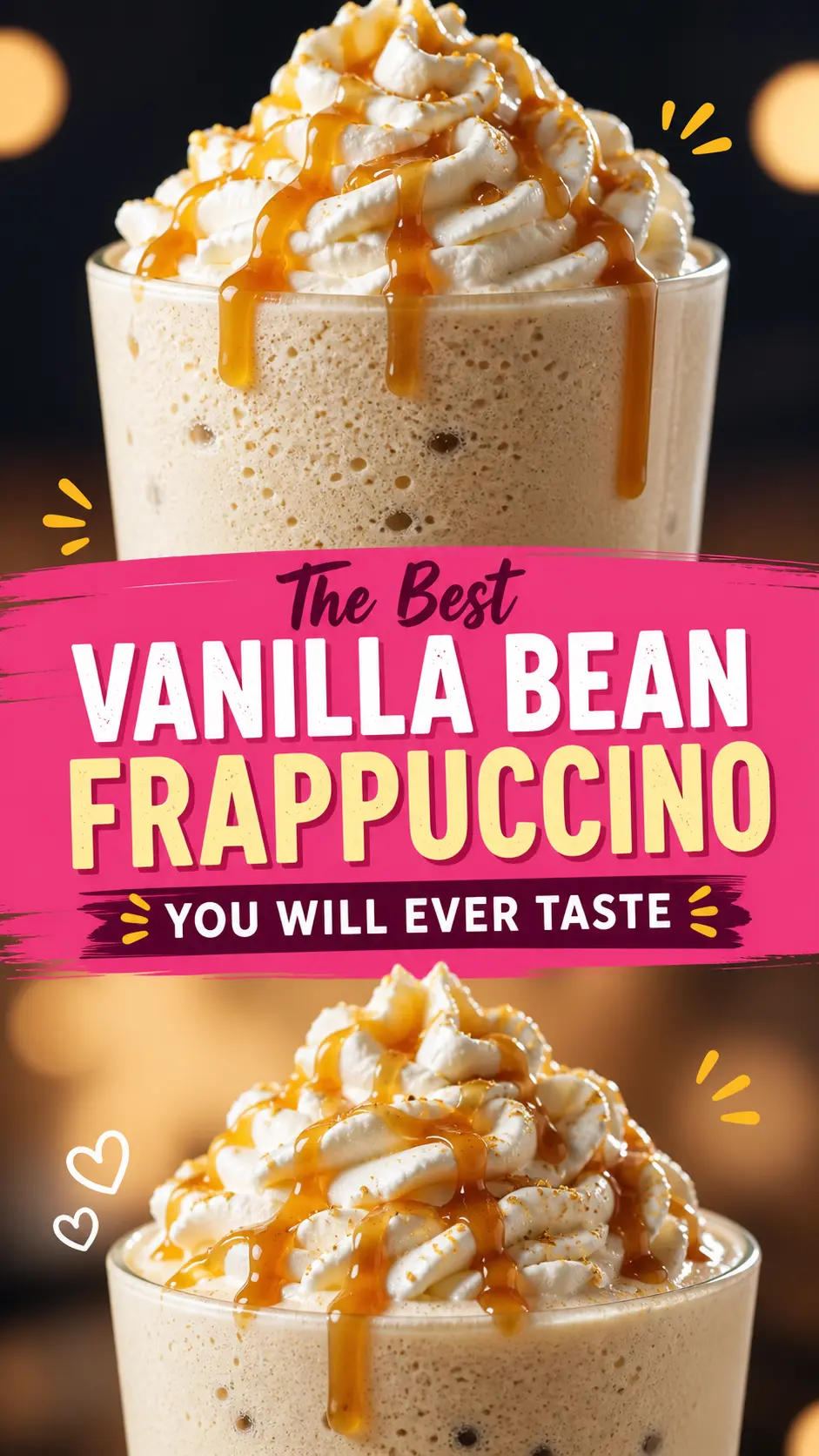 vanilla bean frappuccino recipe Vanilla Bean Frappuccino Recipe