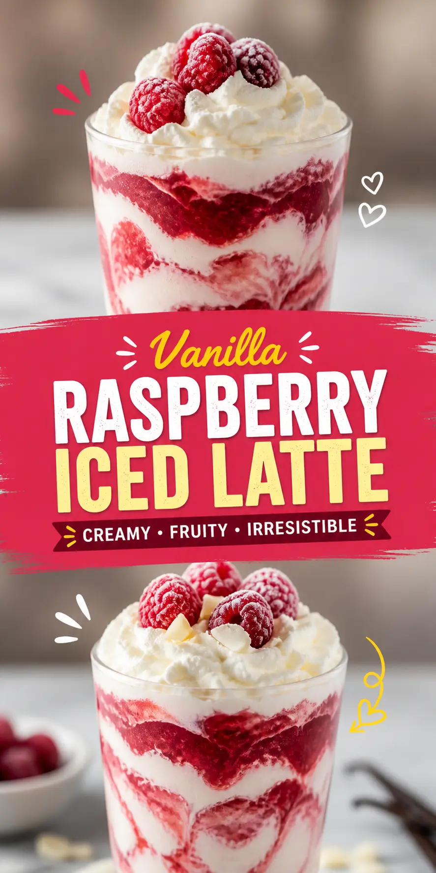 Raspberry Iced Latte Recipe