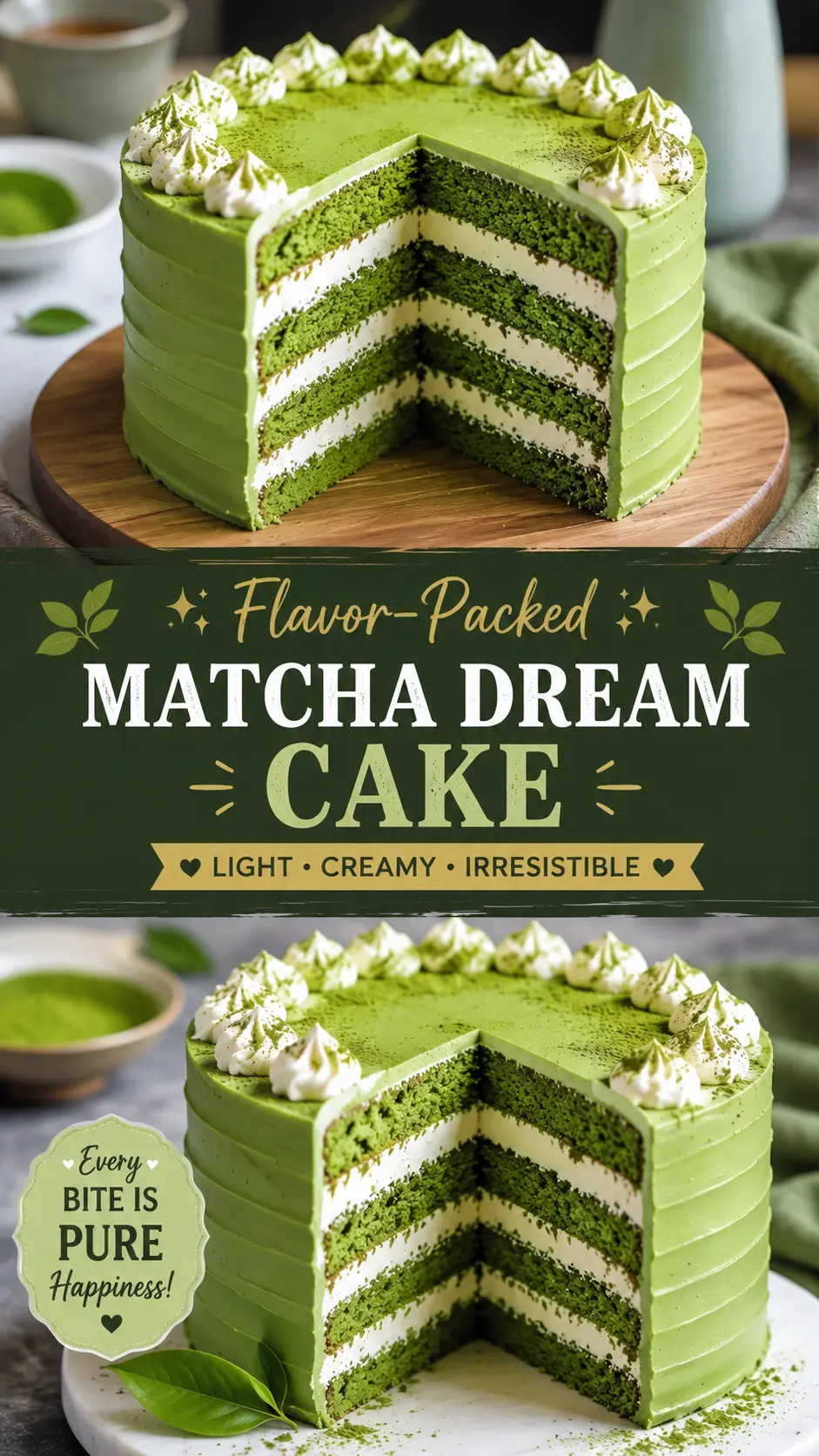 matcha cake Matcha Cake Recipe –