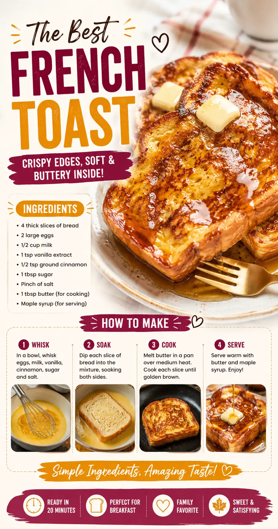 french toast recipe Ultimate French Toast