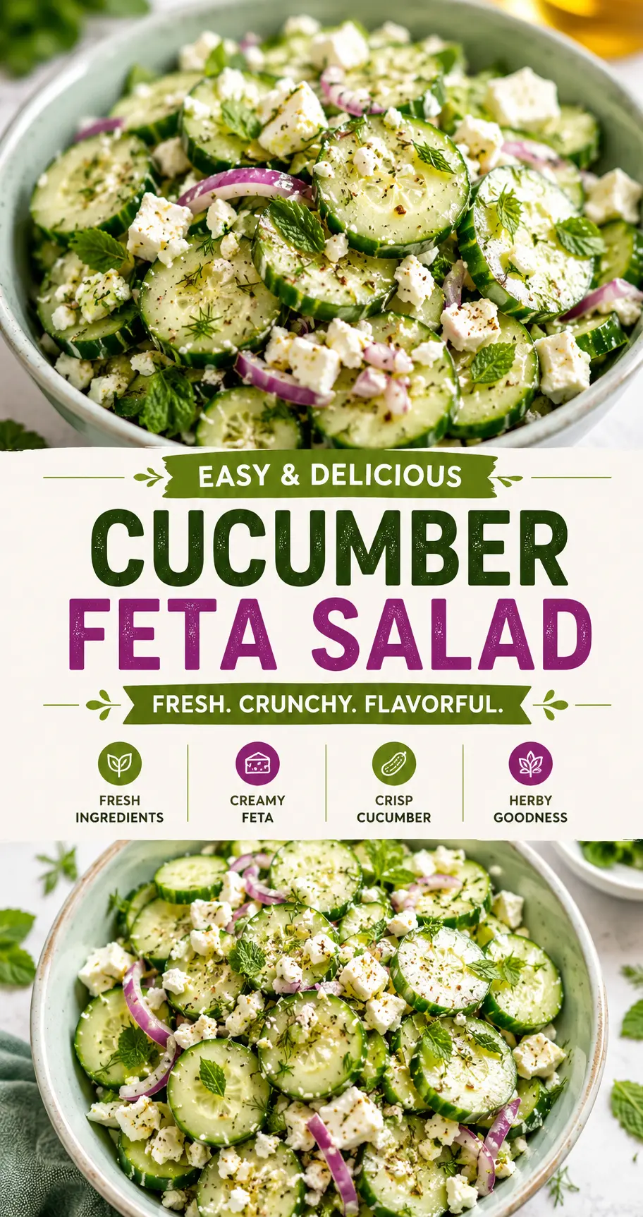 Cucumber Feta Salad