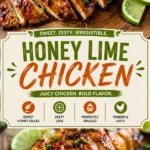 honey lime chicken Honey Lime Chicken
