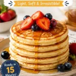 Fluffy Pancakes: The Best Homemade Breakfast Recipe for Perfect Results Every Time