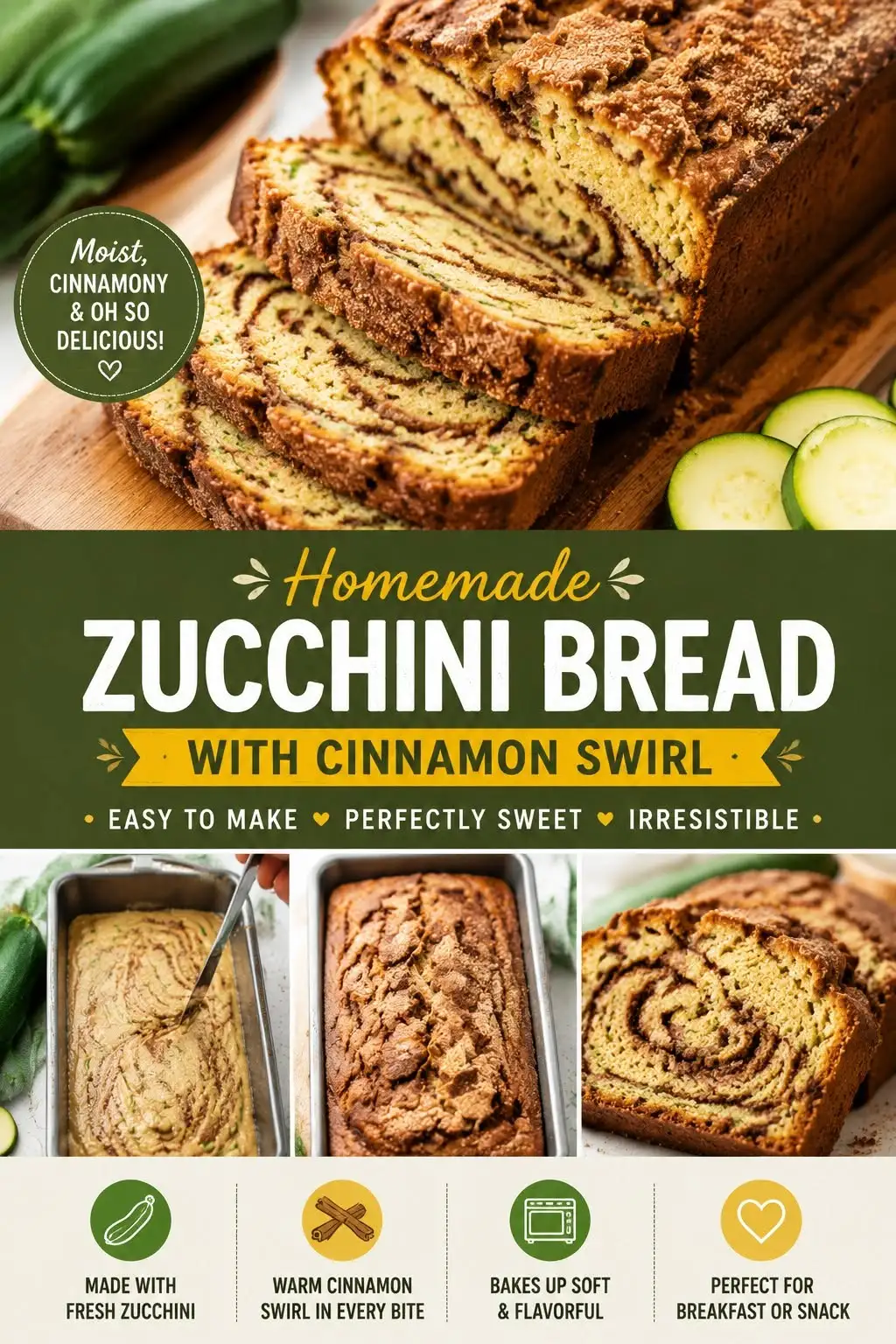 Zucchini bread Zucchini Bread: The Ultimate Moist Homemade Recipe You'll Make Again and Again