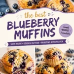 Blueberry Muffins: The Ultimate Bakery-Style Recipe for Soft and Moist Muffins