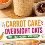 Carrot Cake Overnight Oats
