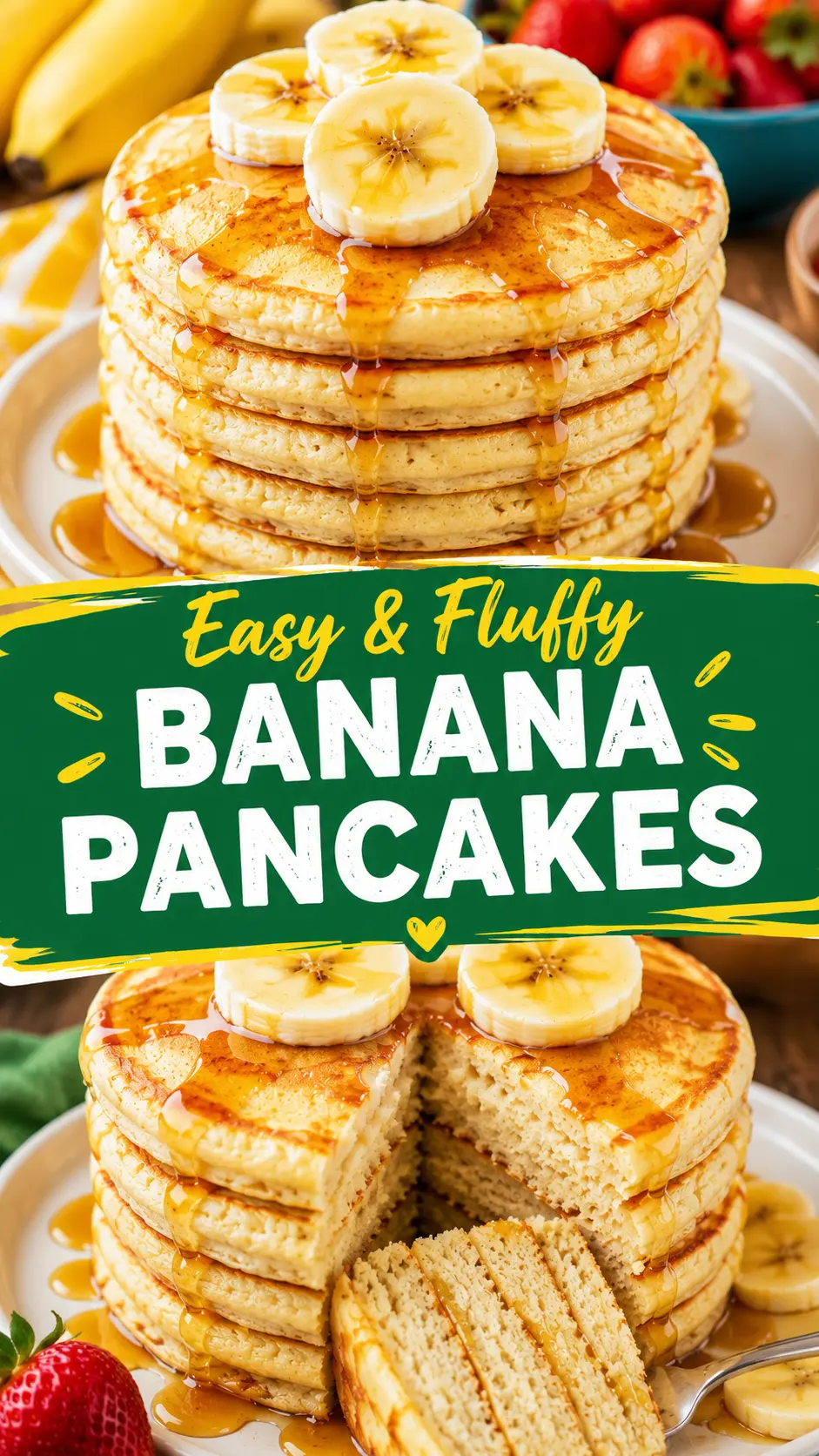 Banana Pancakes: The Best Fluffy Banana Pancakes Recipe for a Perfect Breakfast