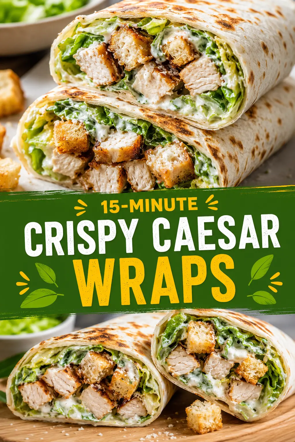 Chicken Caesar Wraps Chicken Caesar Wraps: The Ultimate Easy Chicken Caesar Wrap Recipe