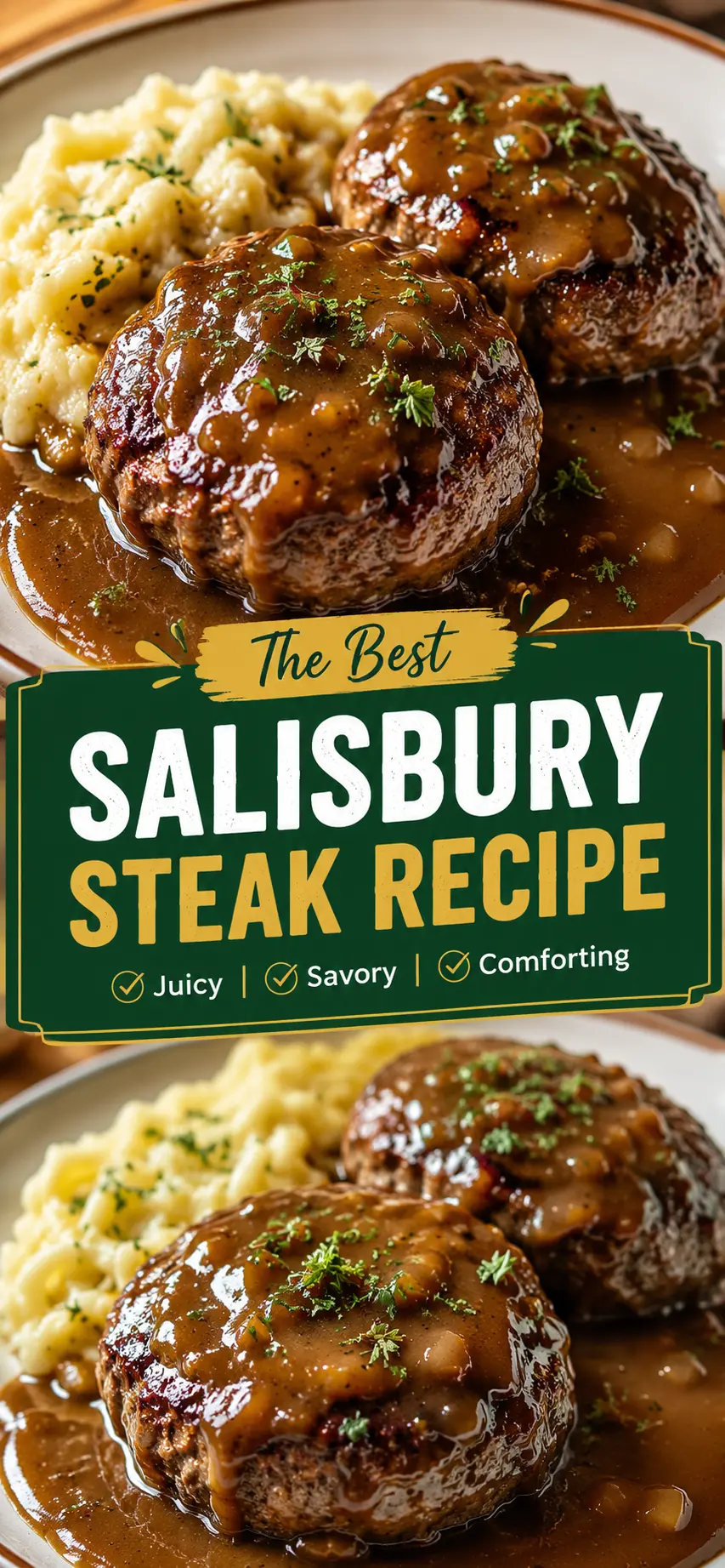 Salisbury Steak: The Ultimate Salisbury Steak with Mushroom Gravy Recipe