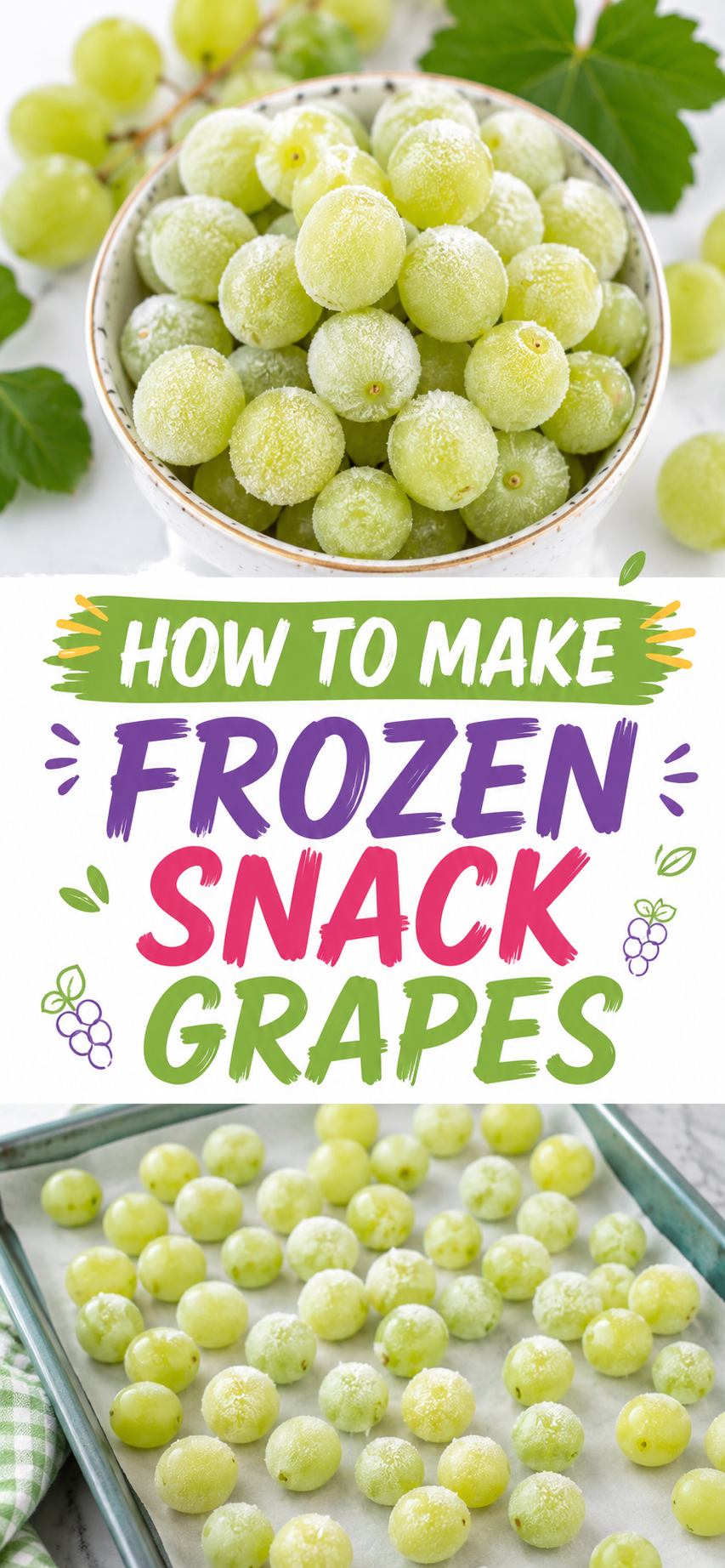 Frozen Grapes: The Easy Sweet Snack