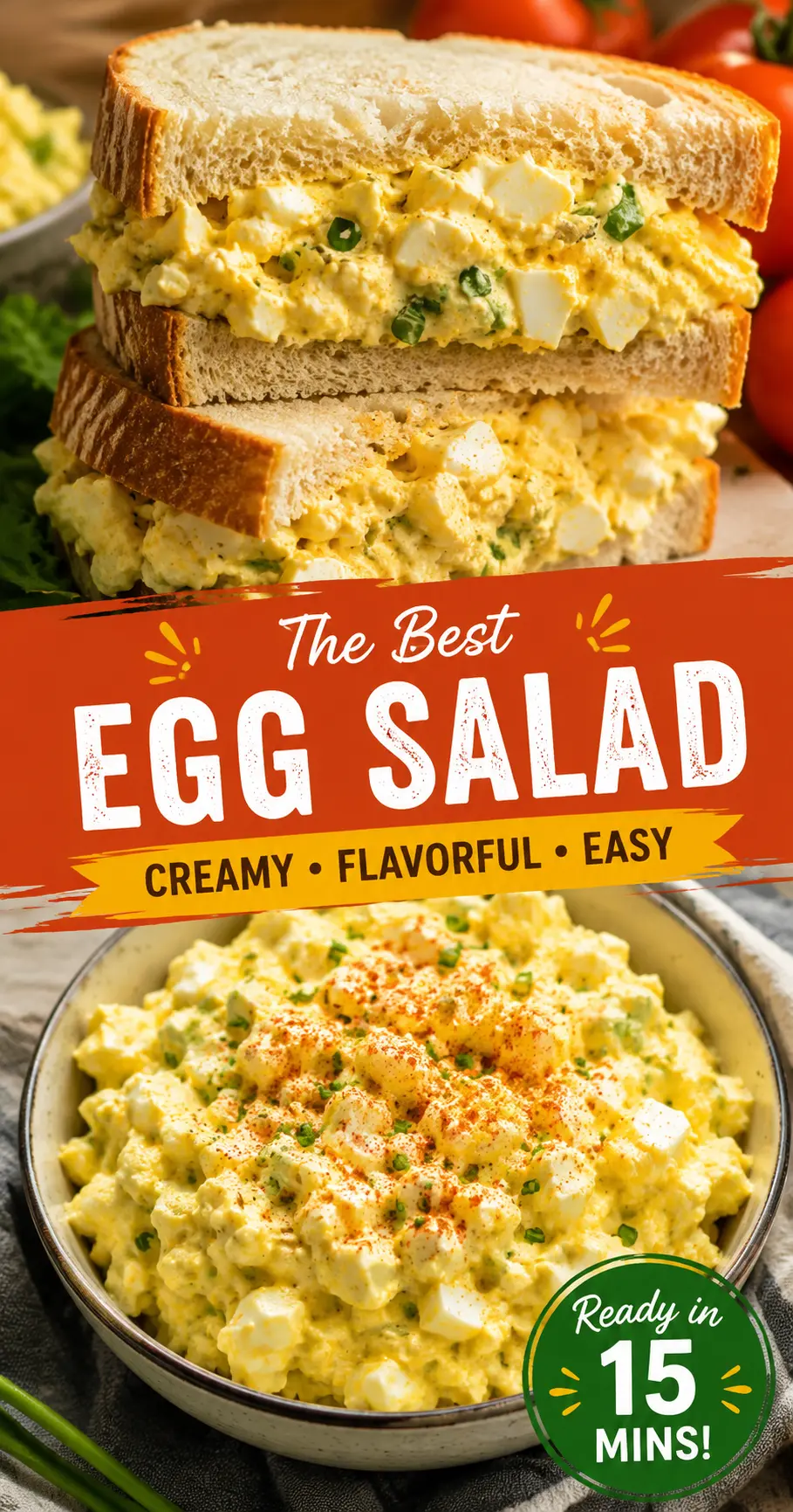 Egg Salad Sandwich Recipe – The Best Creamy Egg Salad Sandwich